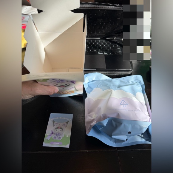 New Miniso Sanrio Surprise Fox Island Vinyl Face Kuromi Plushie - Picture 2 of 8